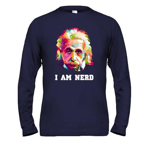 Лонгслив I`m nerd (Альберт Эйнштейн)